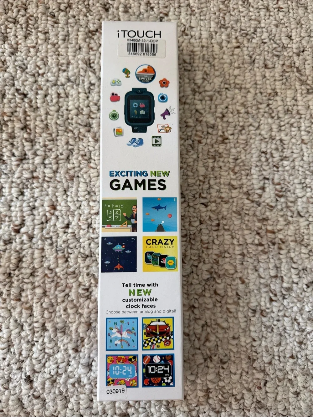 iTouch PlayZoom Kids Smartwatch Camo Camera NEW NIB